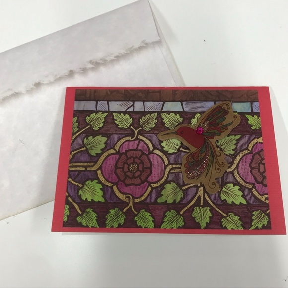 Handmade card 💜 - Picture 2 of 9